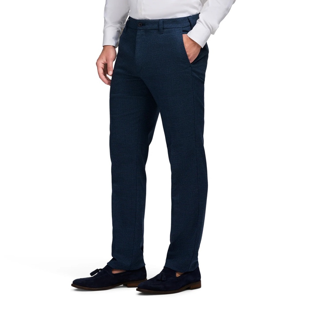 Men’s Izod performance fit dress work Blue straight fit 36 x 32